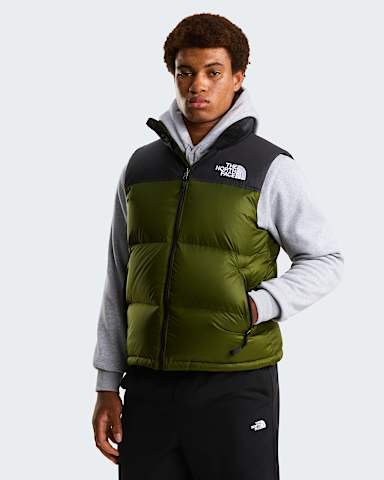 1996 Retro Nuptsebodywarmer voor heren TNF Woodland GreenTNF Black alt4