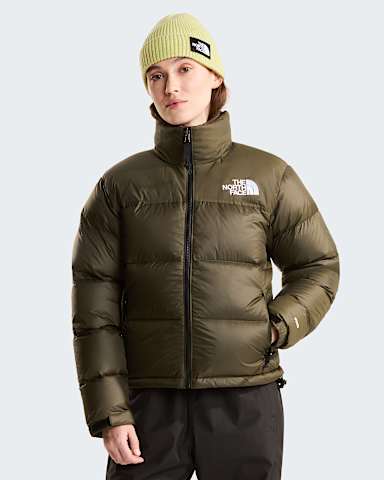 1996 Retro Nuptse Jacke fr Damen TNF New Taupe Green alt4