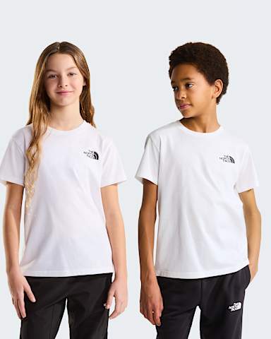 Camiseta Simple Dome para nios TNF TNF White alt4