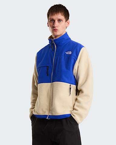Mens Retro Denali Jacket TNF Desert StoneTNF Blue alt4