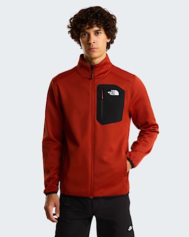 Crest Fleece mit durchgehendem RV fr Herren TNF Iron ClayTNF Black alt4