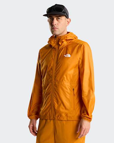 Mens Cyclone Wind Jacket TNF Dust Orange alt4