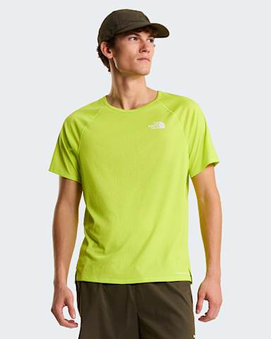 Mens Sunriser TShirt TNF Fizz Lime alt4