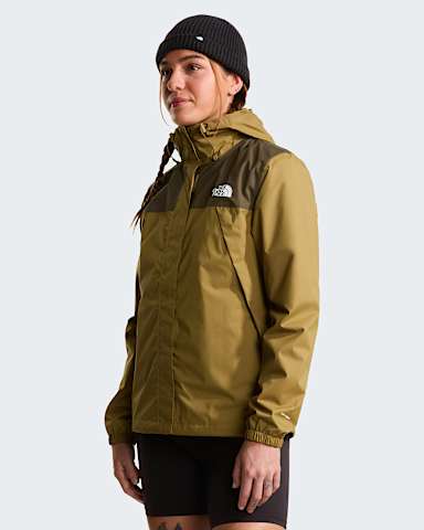 Chaqueta impermeable Antora para mujer TNF CedarNew Taupe Green alt4