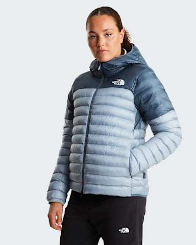 Chaqueta con capucha Terra Peak para mujer TNF Frost GreyGranite Grey alt4
