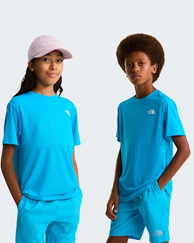 Tshirt 247 da ragazzi TNF Meridian Blue alt4