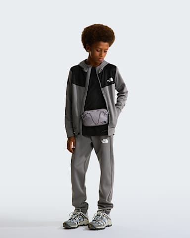 Reaxion Kapuzenpulli mit durchgehendem RV fr Jugendliche TNF Smoked Pearl alt5