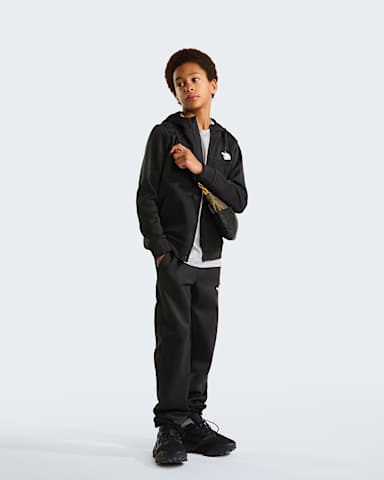 Reaxion Kapuzenpulli mit durchgehendem RV fr Jugendliche TNF TNF Black alt5