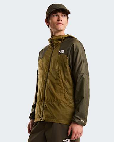 Giacca a vento Ridgelite FUTUREFLEECE da uomo TNF CedarNew Taupe Green alt4