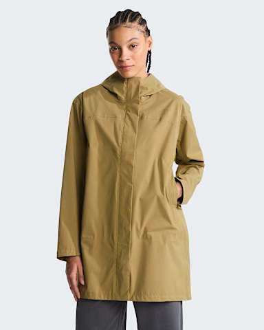 Womens Voyage Rain 3L Hooded Parka TNF Cedar alt4