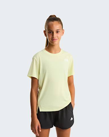 Tshirt Flex da ragazza TNF Lemon Mist alt4
