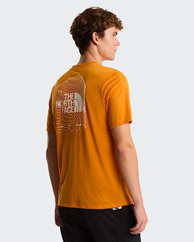 Bitmap Logo Graphic Tshirt voor heren TNF Dust Orange alt4