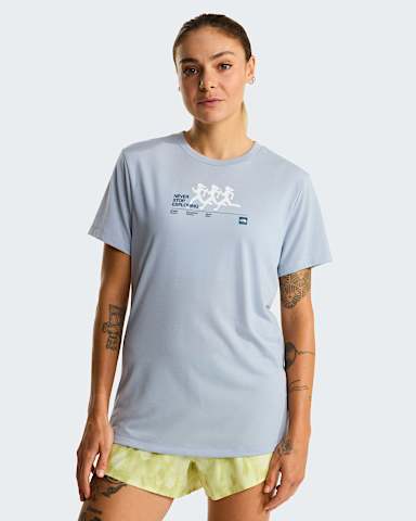 Tshirt com grfico de silhueta Bitmap para mulher TNF Frost Grey alt4