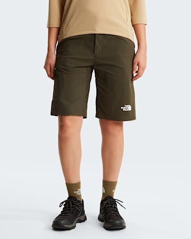 Pantaln corto Exploration para mujer TNF New Taupe Green alt4
