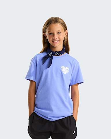 Tshirt Brand Proud Relaxed da ragazza TNF Periwinkle Glow alt4