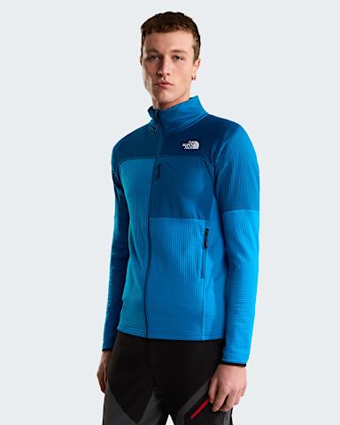 Mens Stormgap Power Grid Jacket TNF Skyline BlueAdriatic Blue alt4