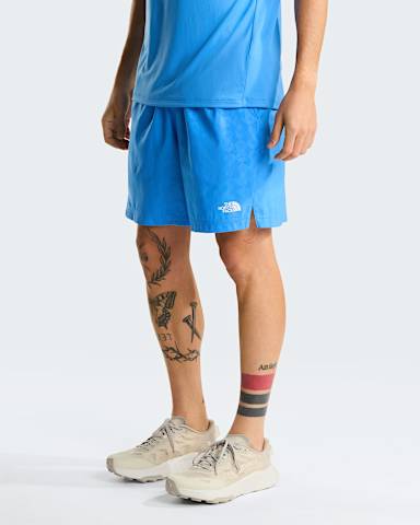 247 Pentadome 7short met relifprint voor heren TNF Marina Blue alt4