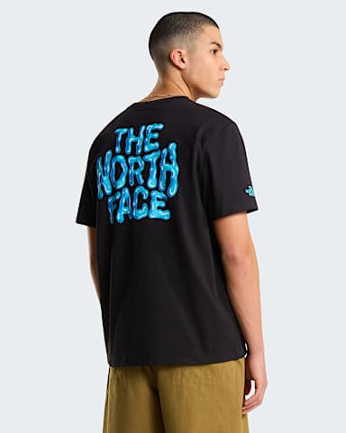 Drip Logo Relaxed Graphic Tshirt voor heren TNF TNF Black alt4