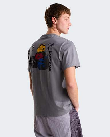 BCD Celebration Relaxed Graphic TShirt voor heren TNF Smoked Pearl alt4