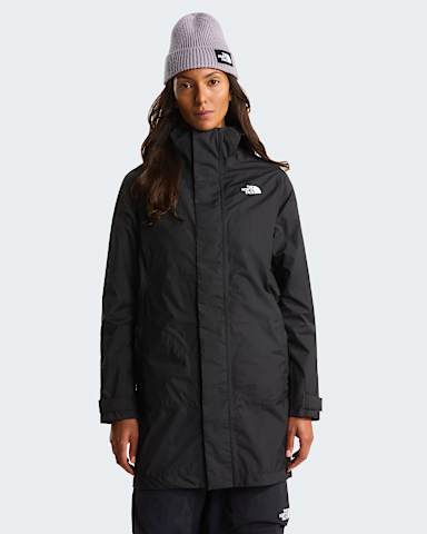 Verstaubarer ShellParka fr Damen TNF TNF Black alt4