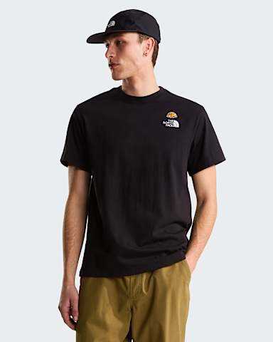 60e Jubileum Patch Relaxed TShirt voor heren TNF TNF Black alt4