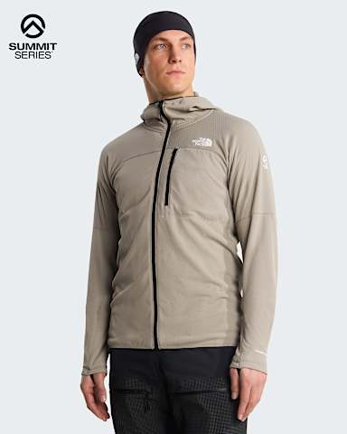 Bunda s kapuc Summit FUTUREFLEECE pro pny TNF Stone Slab hero