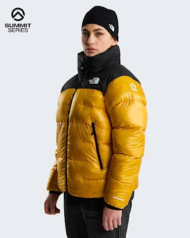 Chaqueta Summit Nuptse para mujer TNF Summit GoldTNF Black hero