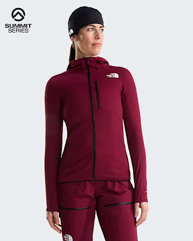 Veste  capuche Summit FUTUREFLEECE pour femme TNF Burgundy Crush hero