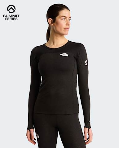 Camiseta trmica de manga larga Summit Pro para mujer TNF TNF Black hero