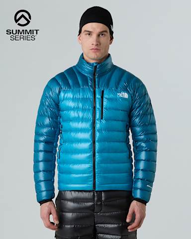 Mens Summit Breithorn Down Jacket TNF Meridian BlueDusk Blue hero