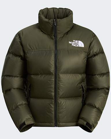 1996 Retro Nuptse Jacke fr Damen TNF New Taupe Green hero