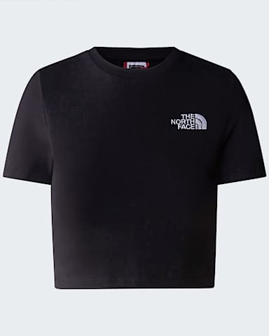 Camiseta corta para mujer TNF TNF Black hero