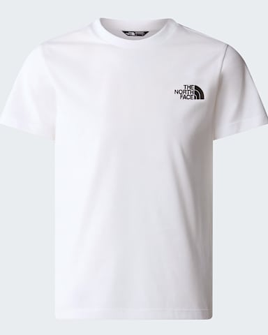 Camiseta Simple Dome para nios TNF TNF White hero