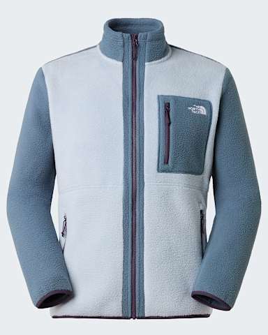 Yumiorifleecejas met volledige rits voor heren TNF Frost GreyGranite GreyEndless Dusk hero