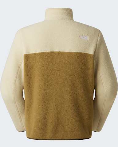 Yumiorifleecejas met kwartrits voor heren TNF CedarDesert StoneNew Taupe Green alt1