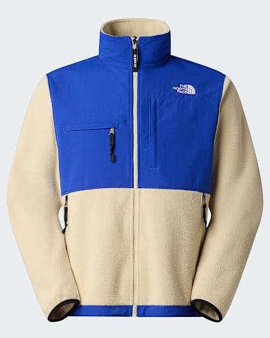 Mens Retro Denali Jacket TNF Desert StoneTNF Blue hero