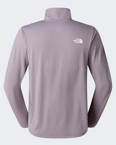 247 Tshirt met lange mouwen en kwartrits voor heren TNF Transcendent Grey alt1