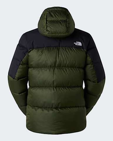 Mens Diablo Down 20 Hooded Jacket TNF Woodland Green Black HeatherTNF Black alt1