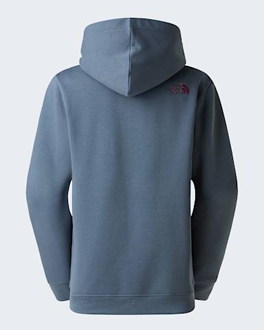 Drew Peakhoodie voor dames TNF Granite GreyChroma Purple alt1