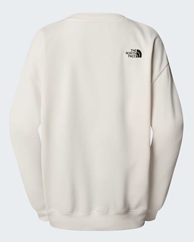 Essential Sweatshirt fr Damen TNF White Dune alt1