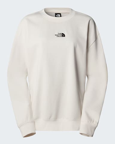Essential Sweatshirt fr Damen TNF White Dune hero