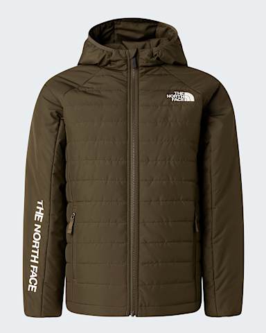 Giacca sintetica Never Stop da ragazzo TNF New Taupe Green hero
