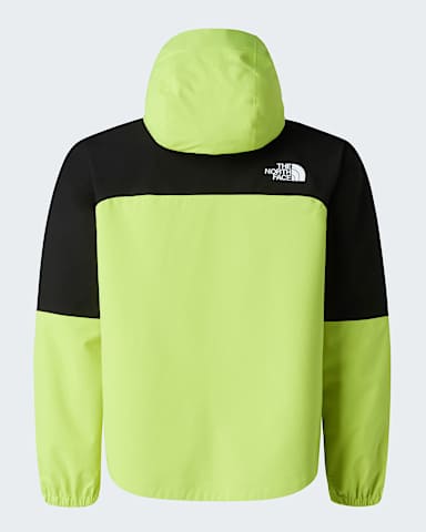 Klein verpackbare WanderShelljacke fr Jugendliche TNF TNF BlackFizz Lime alt1
