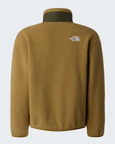 Veste en polaire zippe Yumiori pour garon TNF CedarNew Taupe Green alt1