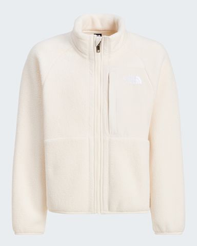Veste en polaire zippe Yumiori pour fille TNF White Dune hero