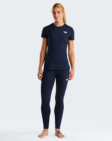 Damen TNF x Smartwool Merinomix 150 TShirt TNF Summit Navy alt1