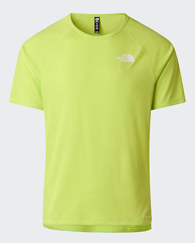 Mens Sunriser TShirt TNF Fizz Lime hero