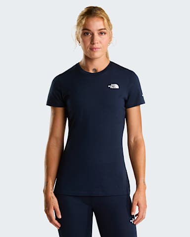 Damen TNF x Smartwool Merinomix 150 TShirt TNF Summit Navy hero