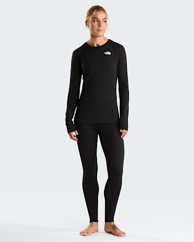 Damen TNF x Smartwool MerinoLangarmshirt TNF TNF Black alt1