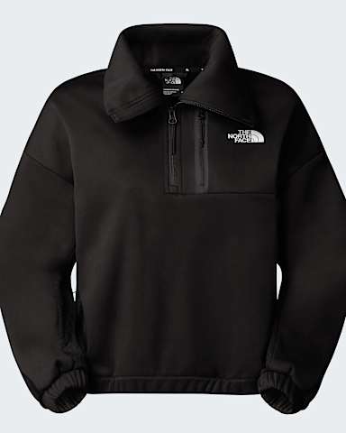 Forro polar de cuello alto con cremallera de 14 Mountain Athletics para mujer TNF TNF Black hero